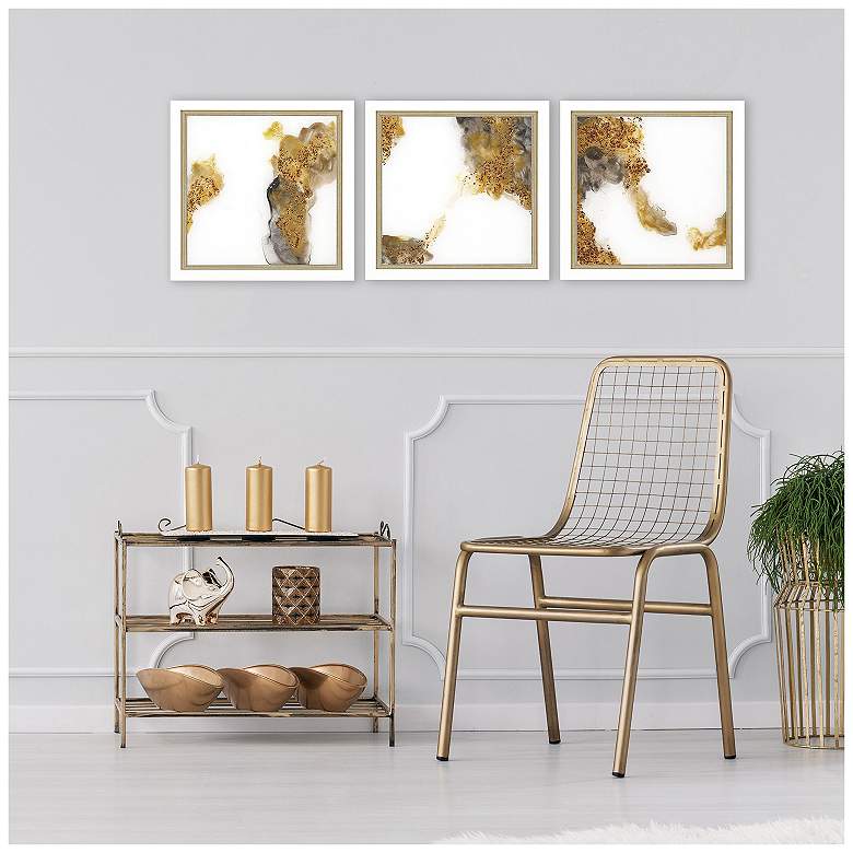 Image 4 Cloudbreak II 14"W x 14"H Framed Art Set of 3 more views