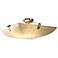 Clouds Collection 18" Wide Brushed Nickel Ceiling Light