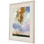 Clouds I 43" High Rectangular Giclee Framed Wall Art