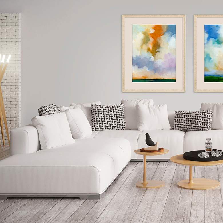 Image 4 Clouds I 43 inch High Rectangular Giclee Framed Wall Art more views