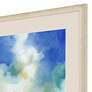Clouds II 43" High Rectangular Giclee Framed Wall Art