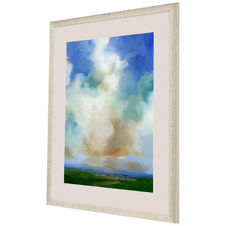 Image 3 Clouds II 43 inch High Rectangular Giclee Framed Wall Art more views