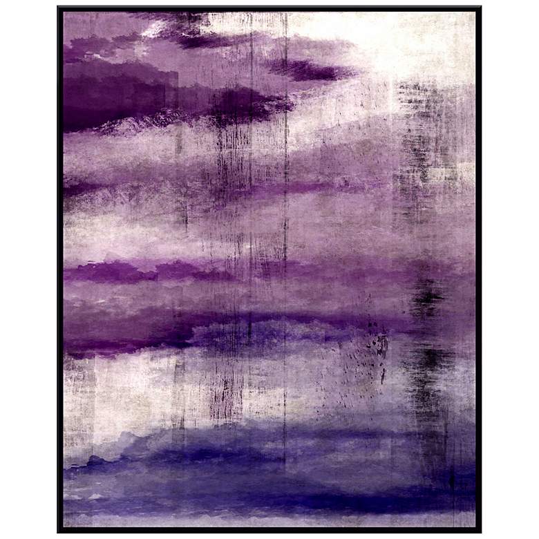 Image 1 Clouds of Purple I 20 inch High Giclee Framed Wall Art