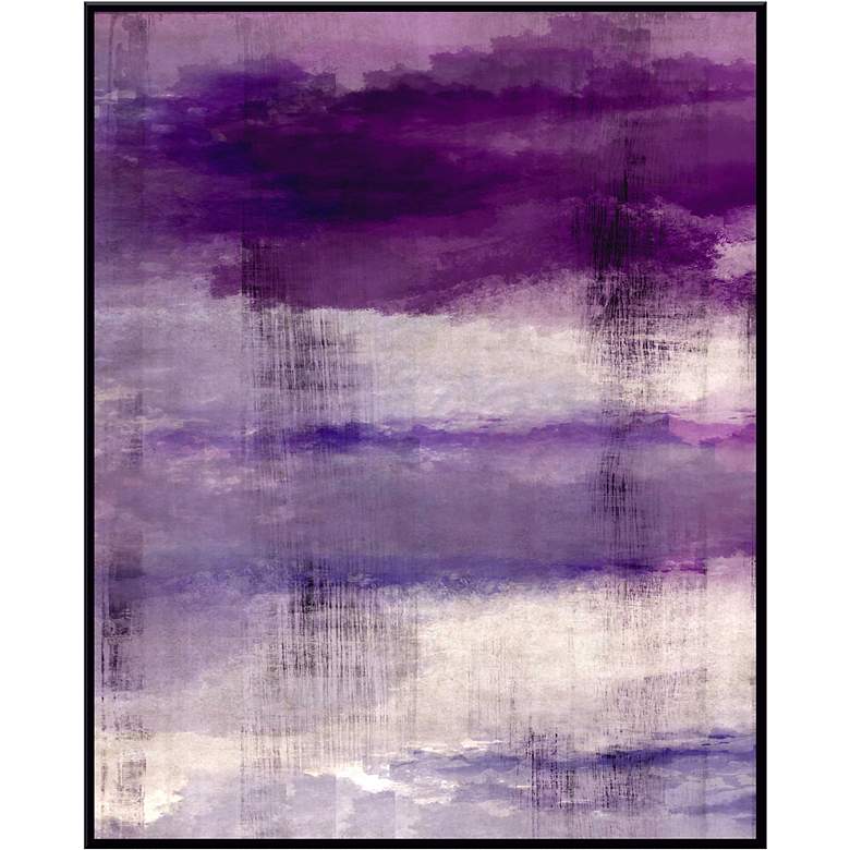 Image 1 Clouds of Purple II 20 inch High Laminate Box Wall Art