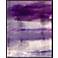 Clouds of Purple II 20" High Laminate Box Wall Art