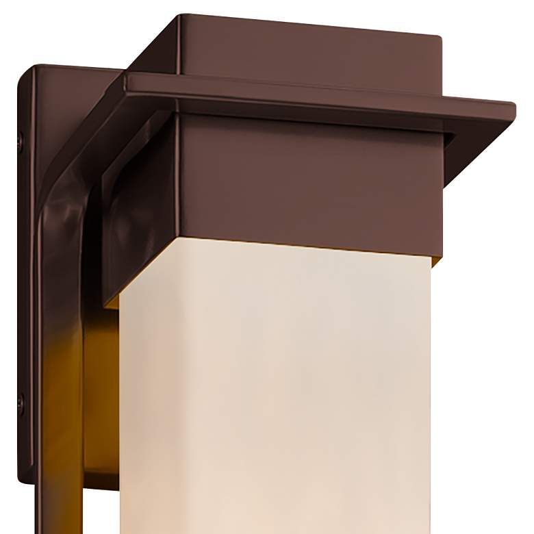 Image 2 Clouds™ Pacific 16 1/2"H Dark Bronze LED OD Wall Light more views