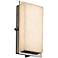 Clouds™ Avalon 12"H Brushed Nickel LED Outdoor Wall Light
