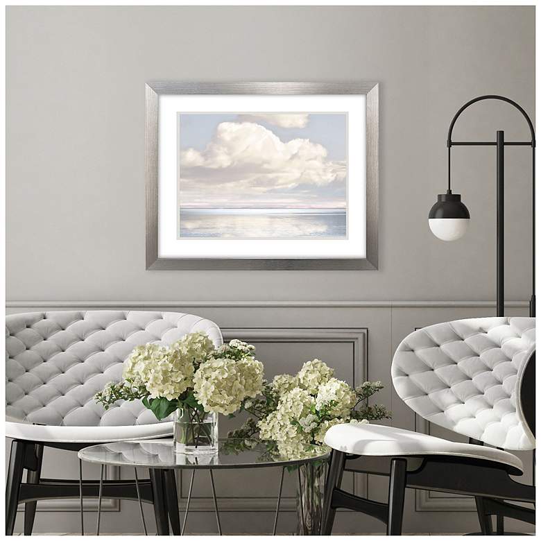 Image 4 Cloudscape Dream 32"W x 26"H Framed Art more views