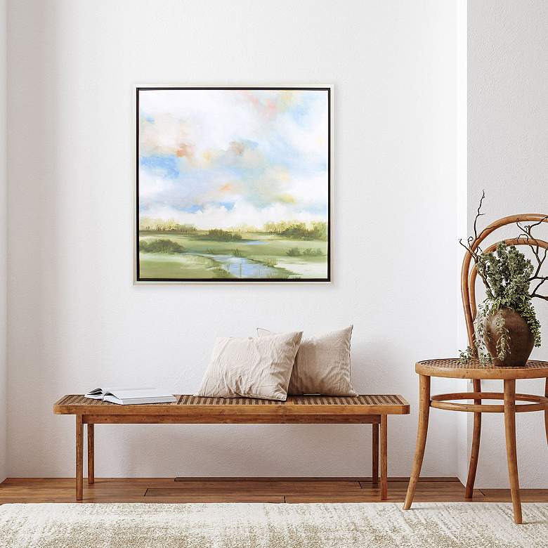 Image 2 Cloudscape I 30"W x 30"H Canvas more views