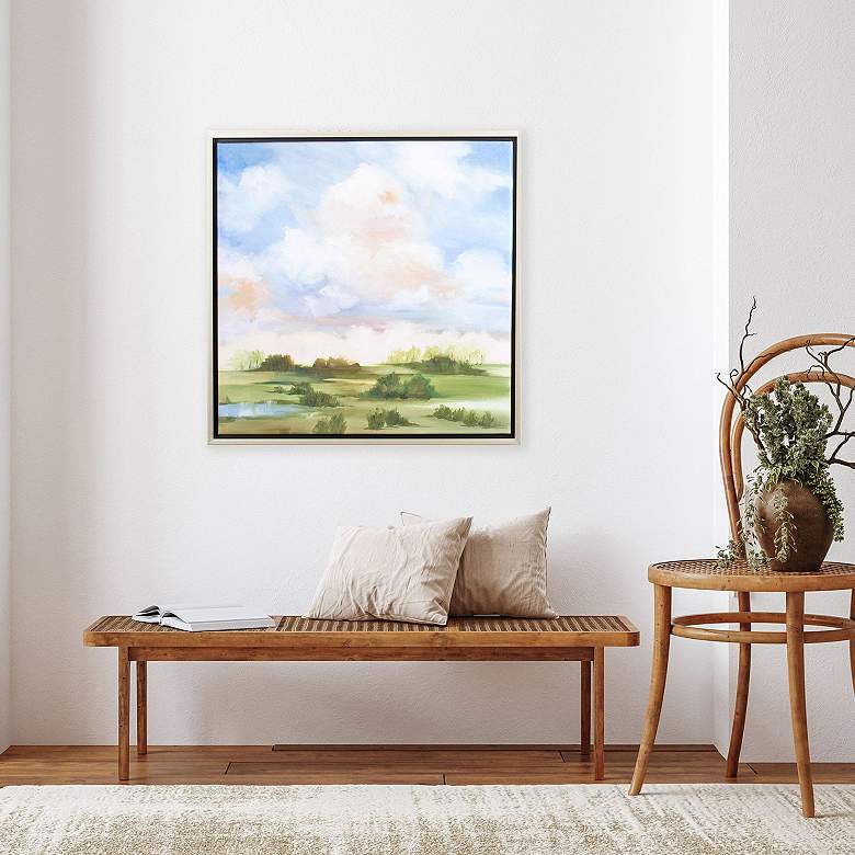 Image 2 Cloudscape II 30"W x 30"H Canvas more views