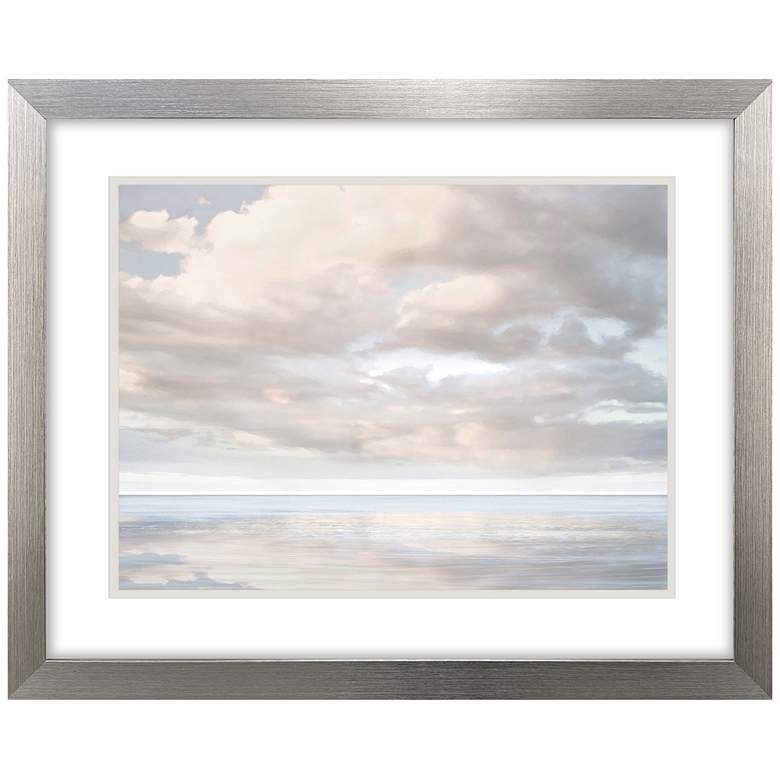 Image 1 Cloudscape Illusion 32"W x 26"H Framed Art