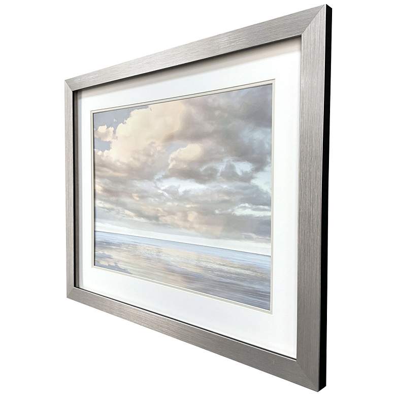 Image 2 Cloudscape Illusion 32"W x 26"H Framed Art more views