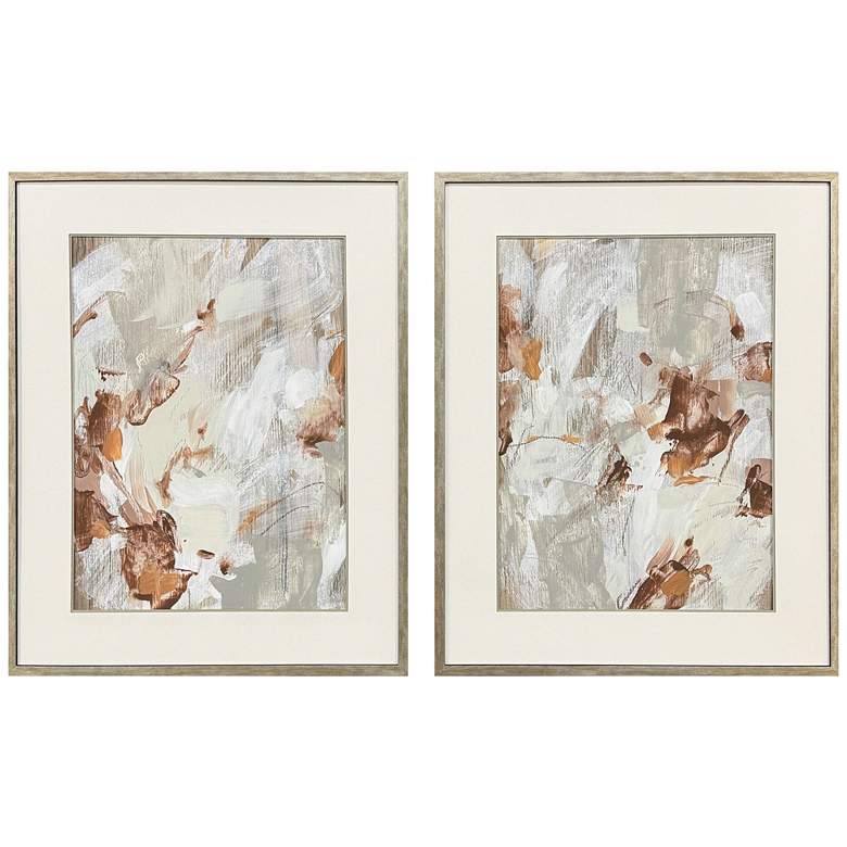 Image 1 Cloudscrape I 23"W x 29"H Contemporary Framed Art Set of 2
