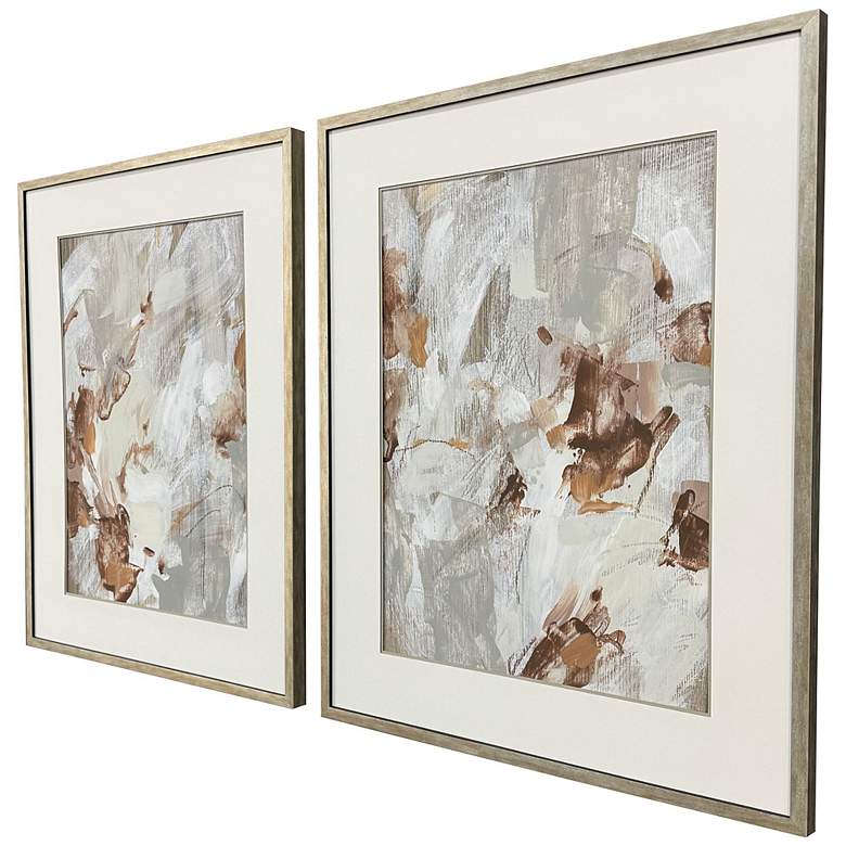 Image 2 Cloudscrape I 23"W x 29"H Contemporary Framed Art Set of 2 more views
