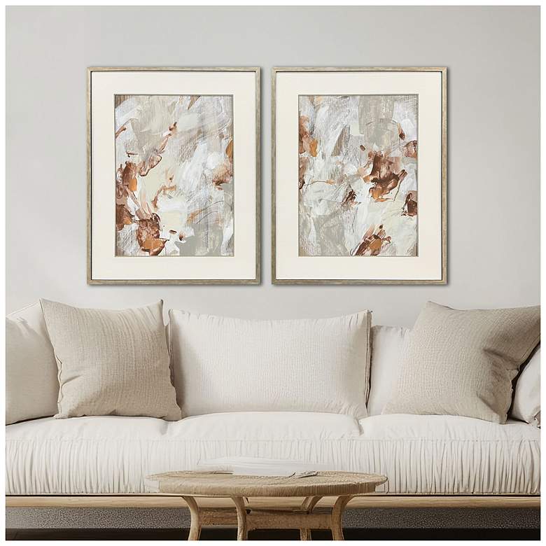 Image 4 Cloudscrape I 23"W x 29"H Contemporary Framed Art Set of 2 more views