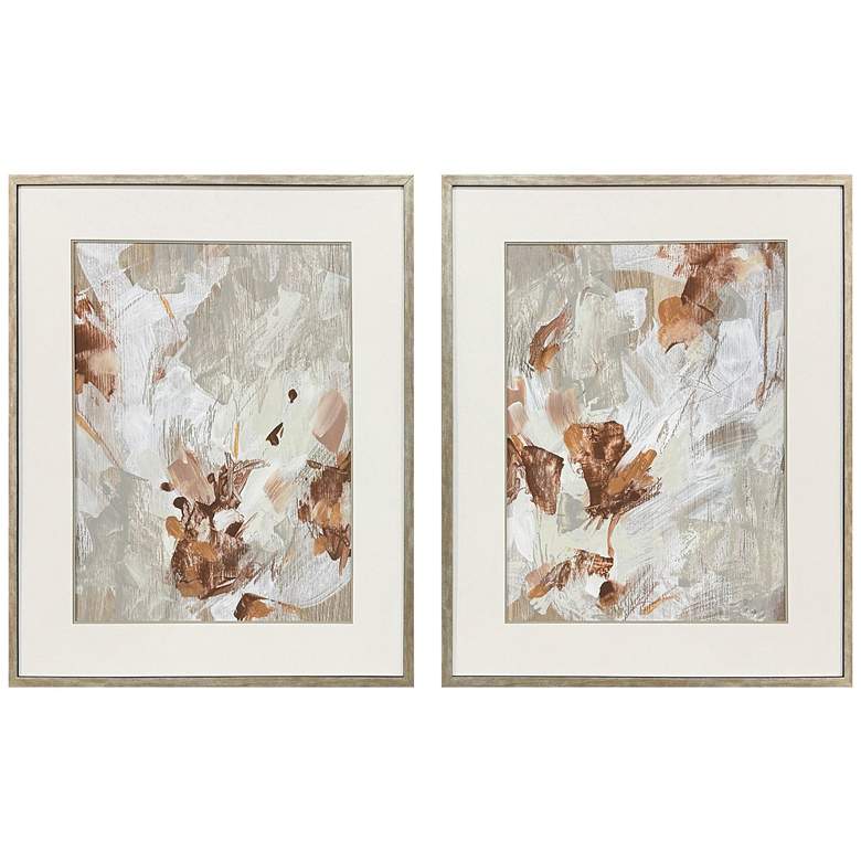 Image 1 Cloudscrape II 23"W x 29"H Contemporary Framed Art Set of 2