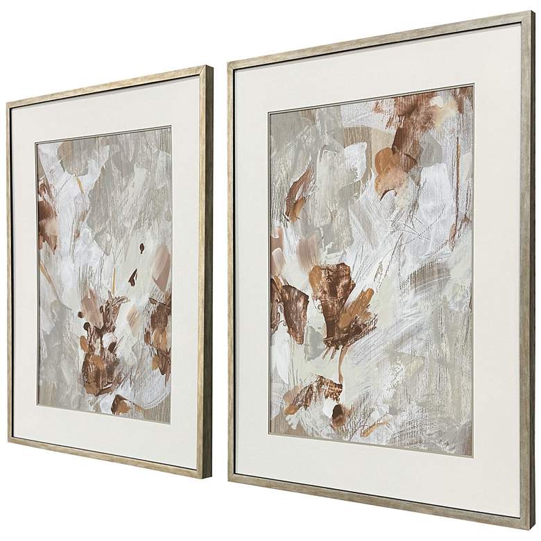 Image 2 Cloudscrape II 23"W x 29"H Contemporary Framed Art Set of 2 more views