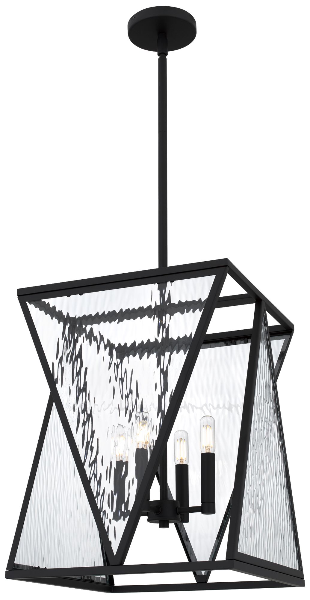 Thumbnail2 of Clovis 4-Light Matte Black Pendant Light