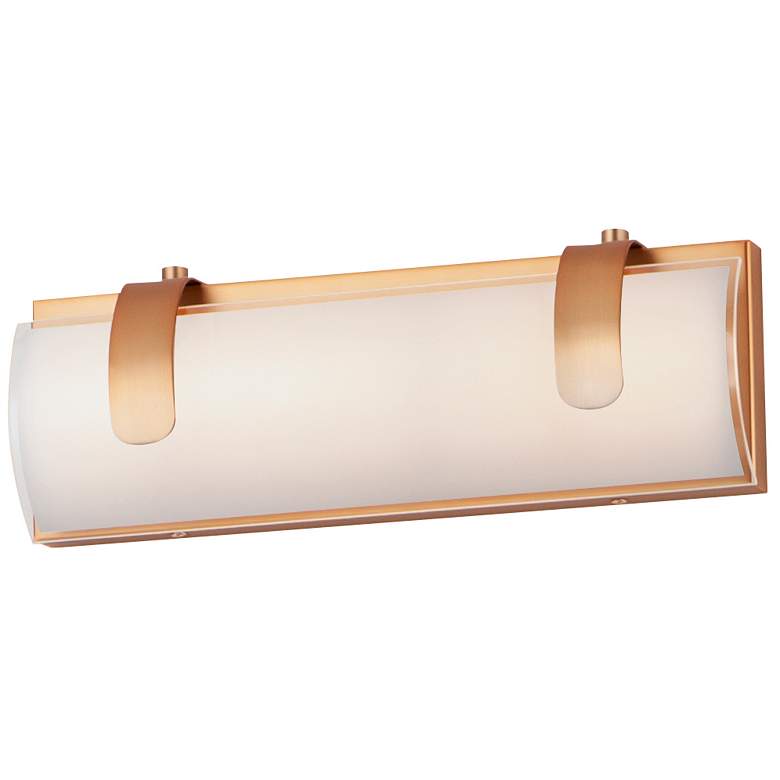 Image 1 Clutch 13" LED Bath Vanity Gold