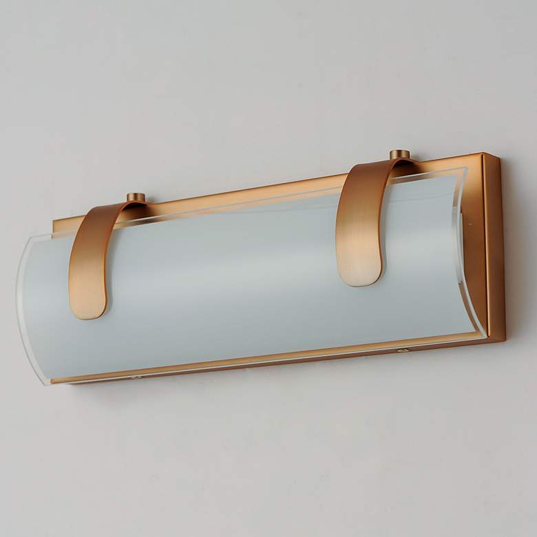 Image 3 Clutch 13" LED Bath Vanity Gold more views