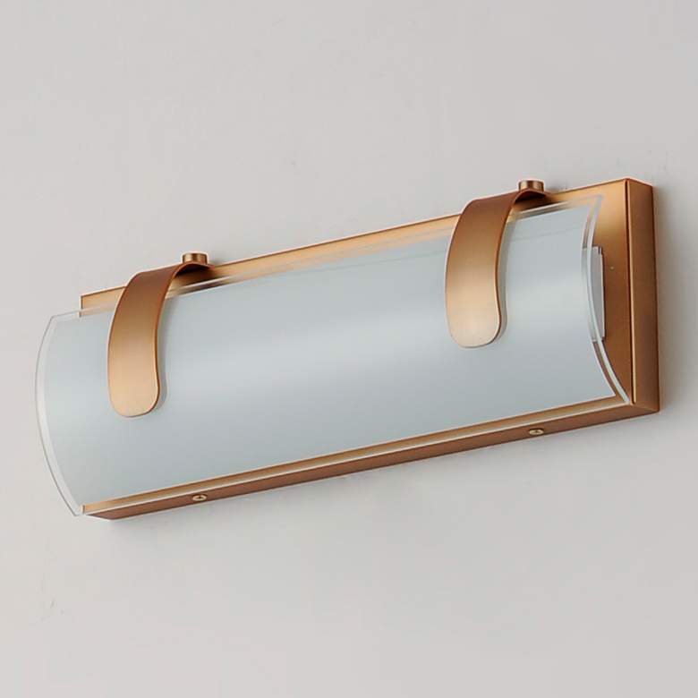 Image 6 Clutch 13" LED Bath Vanity Gold more views