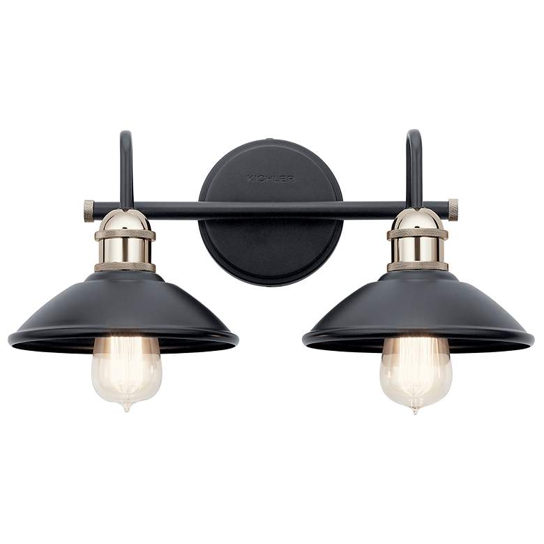 Image 3 Clyde 2-Light Bath Vanity in Black more views