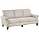 Clyde Park 85" Wide Oslo Linen Nailhead Trim Traditional Sofa