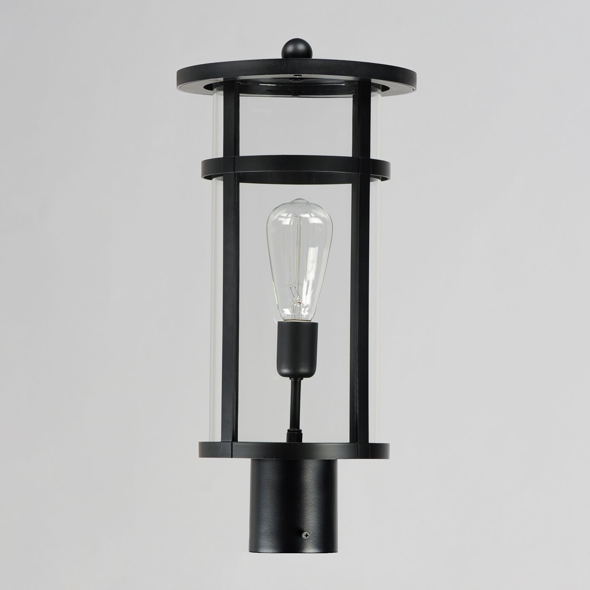 Image 3 Clyde VX 1-Light VX Post Lantern - Black more views