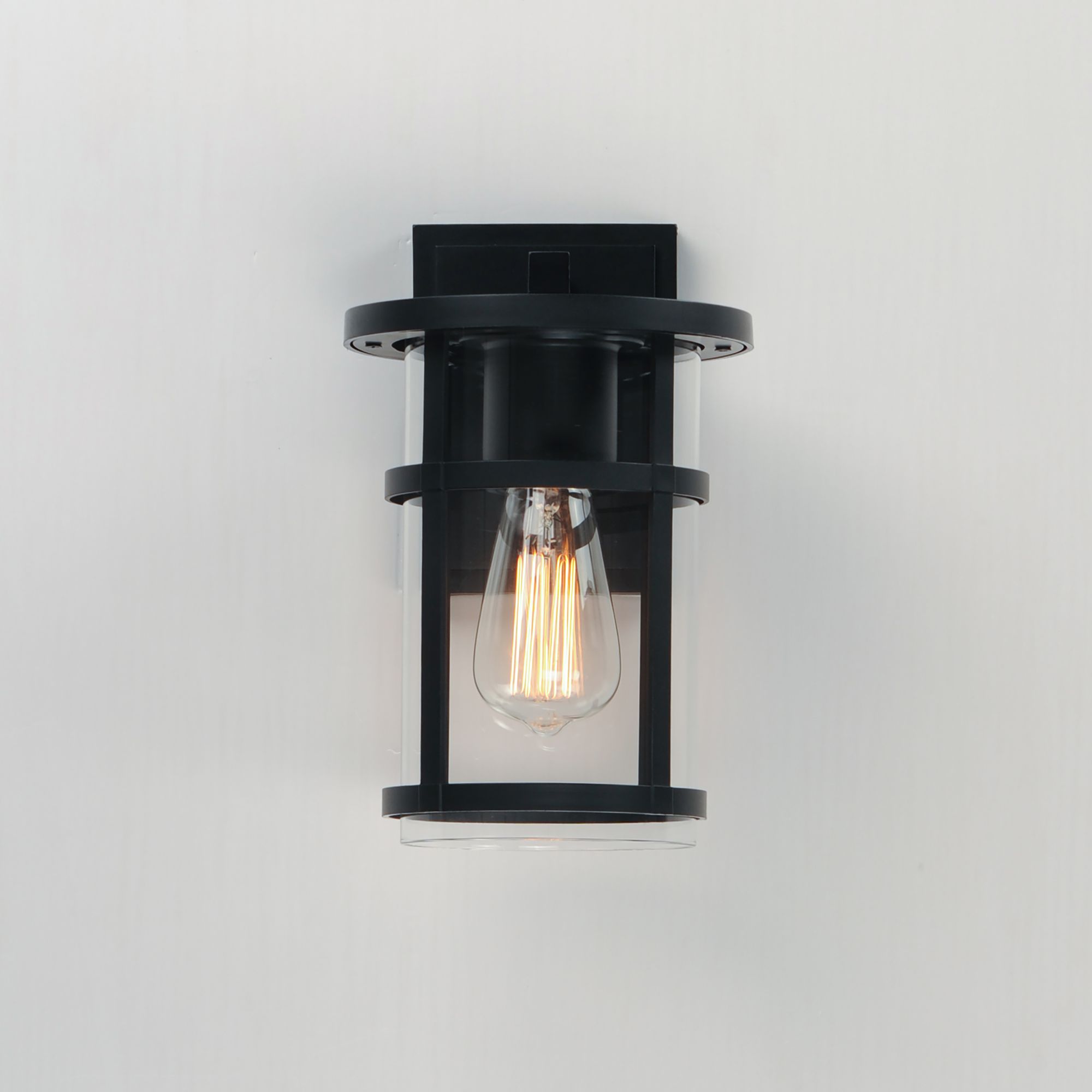 Image 2 Clyde VX Outdoor Wall Sconce - Black more views
