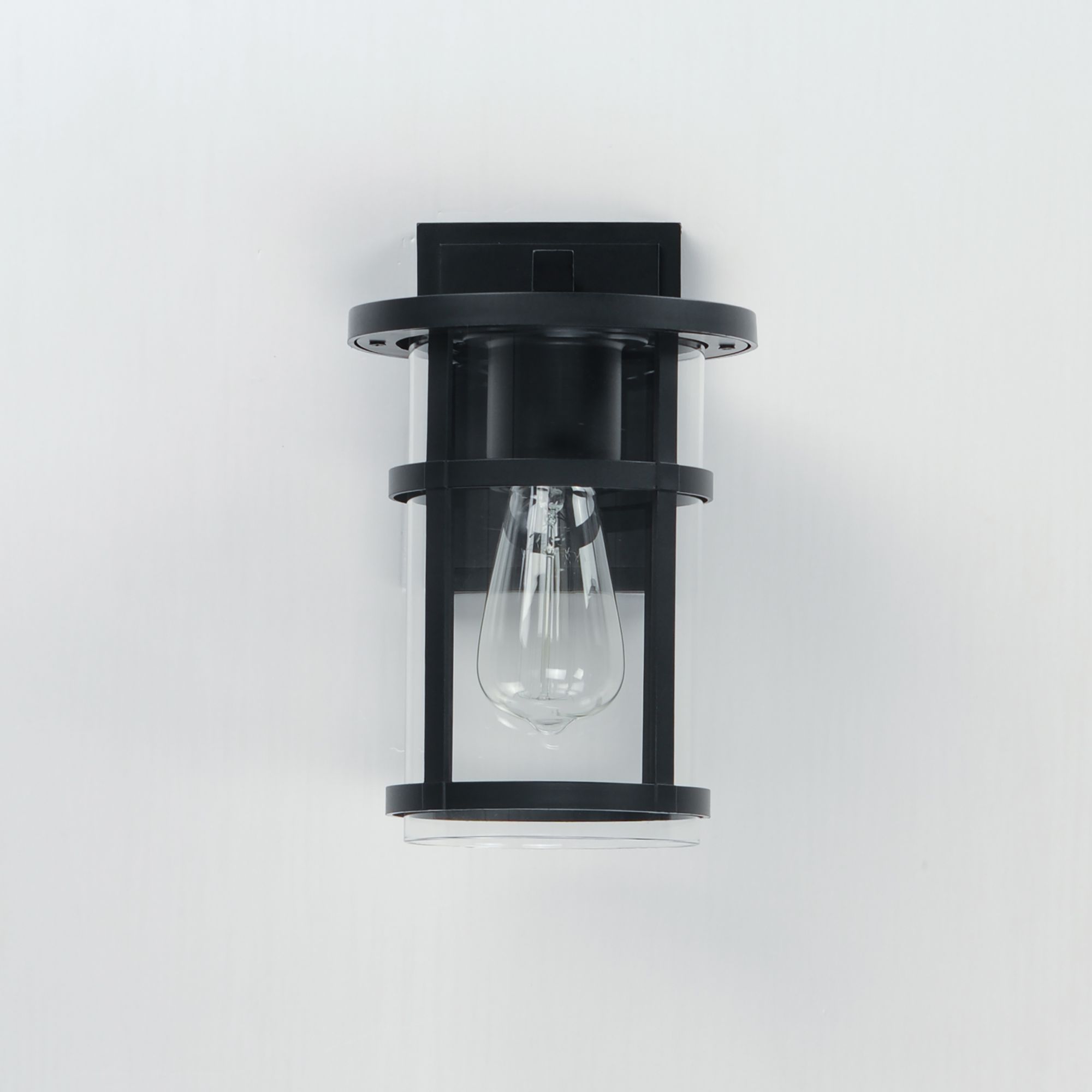 Image 3 Clyde VX Outdoor Wall Sconce - Black more views