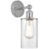 Clymer 11 1/4"H Polished Chrome Wall Sconce w/ Clear Glass