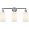 Clymer 22" 3-Light Polished Chrome Bath Light w/ Matte White Shade