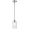 Clymer 4" Polished Chrome Mini Pendant w/ Clear Shade
