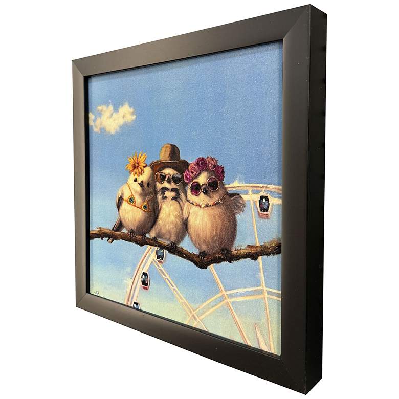 Image 2 Coachella Trio 11"W x 11"H Non-Glass Framed Art more views