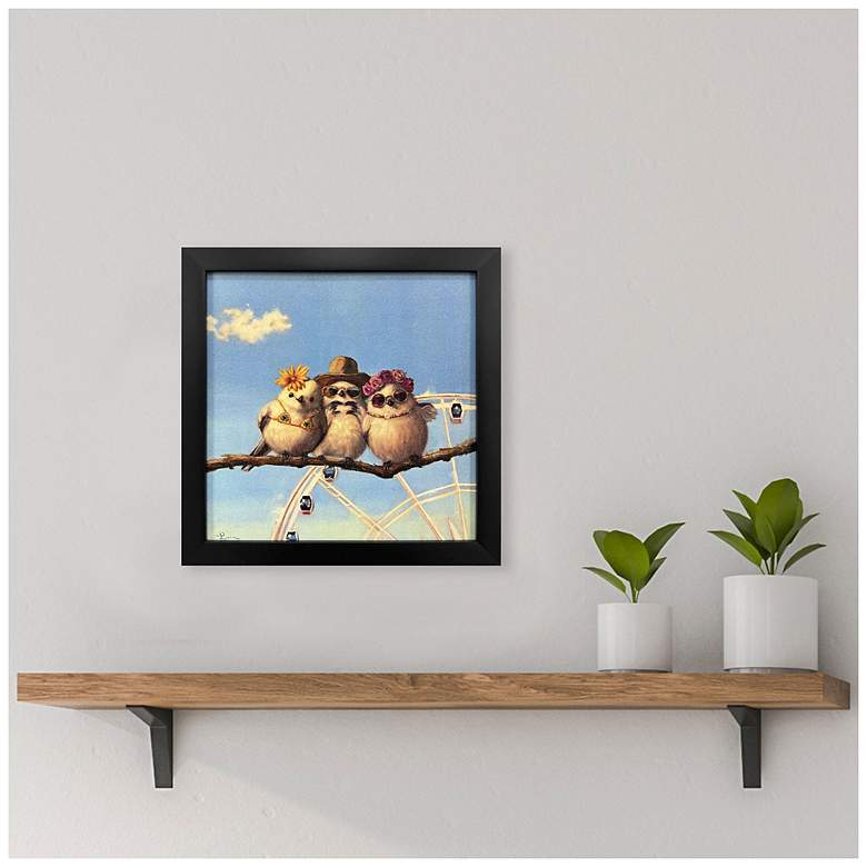 Image 4 Coachella Trio 11"W x 11"H Non-Glass Framed Art more views