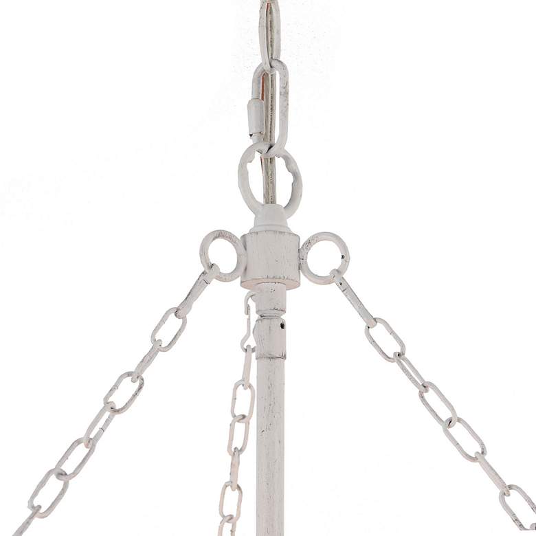 Image 6 Coas 18 1/2" Wide Natural Tassel 3-Tier Chandelier more views