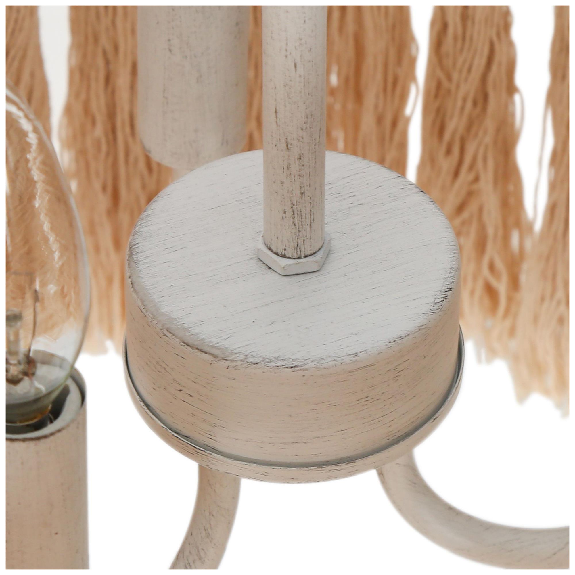 Coas 3-Light 17.3" Wide Woven Roop 2-Tiered Chandelier