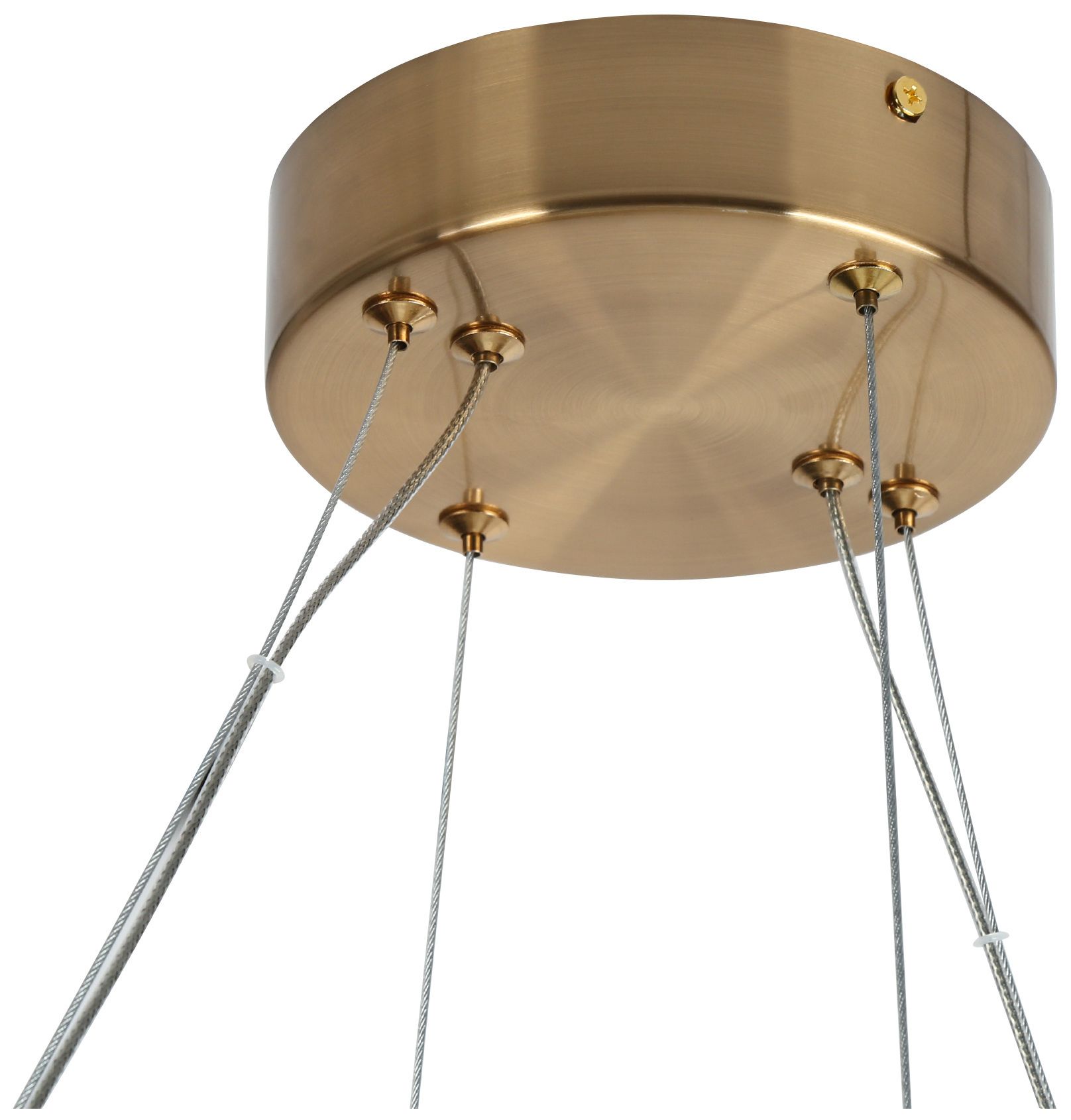 Image 3 Coasfri 1-Light LED Fringe Island Chandelier more views