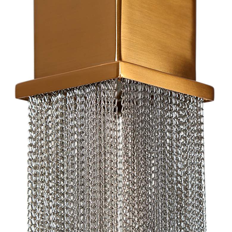 Image 7 Coasfri 1-Light LED Fringe Pendant Light more views