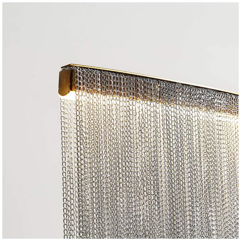 Image 5 Coasfri 2-Light LED Fringe Island Chandelier more views