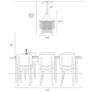 5_Coasfri 4-Light Brass Fringes 2-Tier Chandelier more views