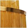 4_Coasfri 7-Light Gold Fringe 3-Tier Chandelier more views