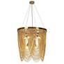 1_Coasfri 7-Light Gold Fringe Chandelier