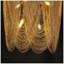 3_Coasfri 7-Light Gold Fringe Chandelier more views