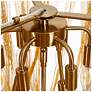 Thumbnail2 of Coasfri 9-Light Gold Fringe Chandelier more views