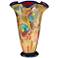Coast Sand 14" High Modern Art Glass Vase by Dale Tiffany