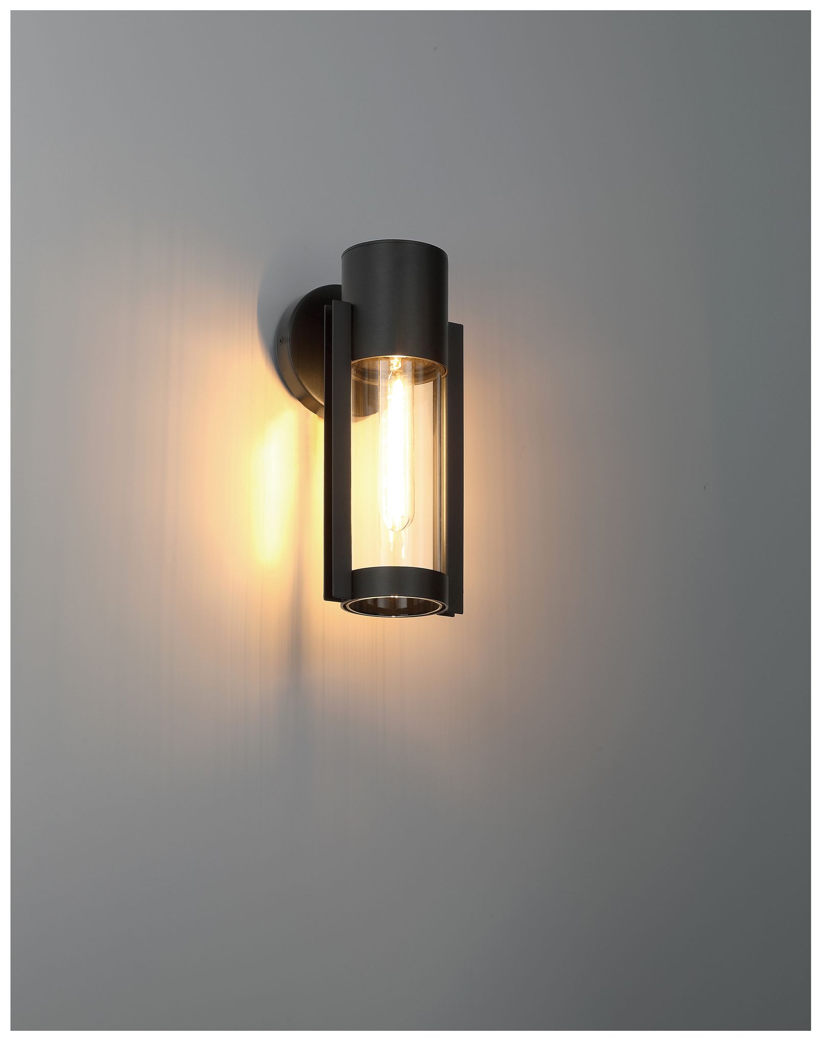Thumbnail2 of Coastal 12" High Black LED Wall Sconce more views