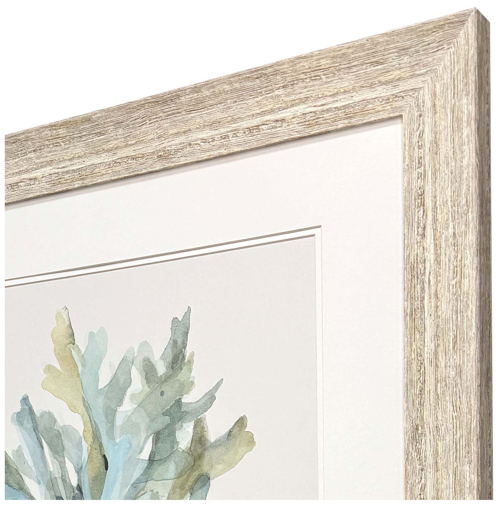 Image 4 Coastal Bliss I 30"W x 30"H Framed Art more views