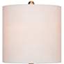 Coastal Bottle Frosted White Glass Table Lamp