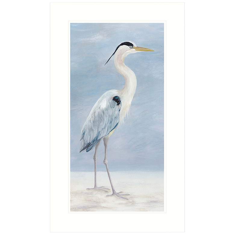 Image 1 Coastal Calm I 50" High Rectangular Giclee Framed Wall Art